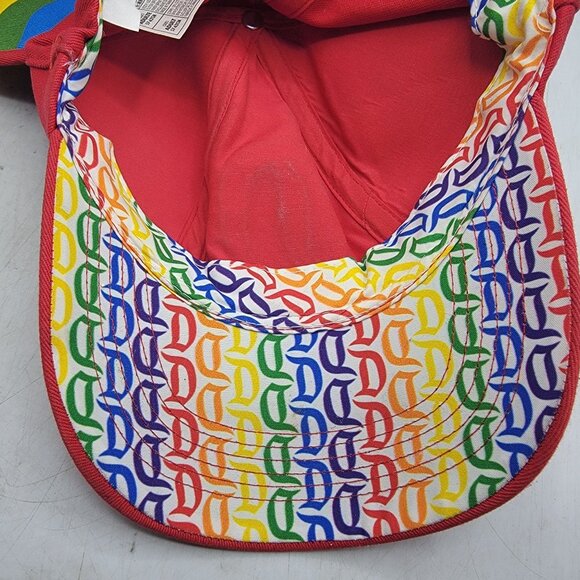 Disneyland Red Pride Mickey Ears Adults Hat Cap Casual Outdoors Comfort - Picture 8 of 9